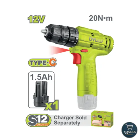 دریل پیچ گوشتی 1 باتری DTCPS510