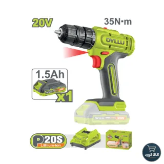 دریل پیچ گوشتی 20 ولت تک باتری کد DTCDPP511