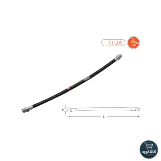 شیلنگ گریس پمپ 300 میلیمتری کد 670108